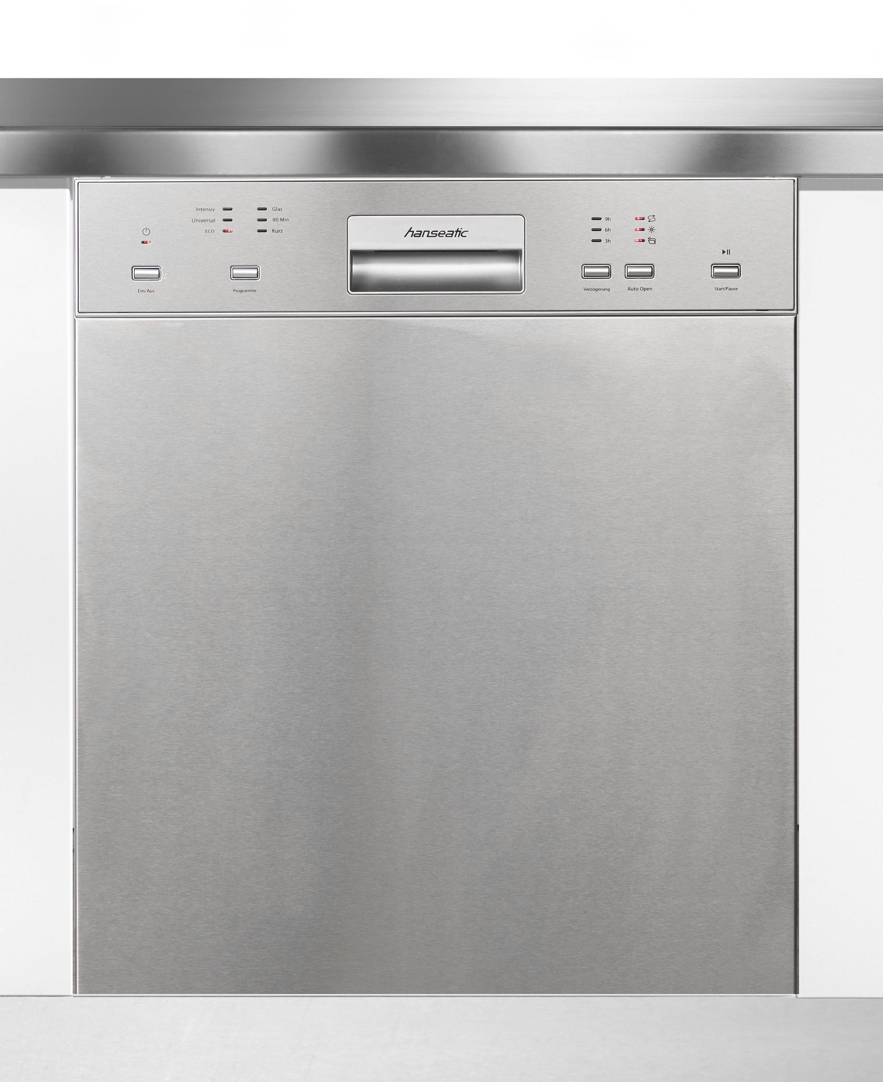 Hanseatic Unterbaugeschirrspüler HGU6082D137709HI, 14 Maßgedecke, für 14 Maßgedecke, mit sechs Programmen, mit Startzeitvorwahl