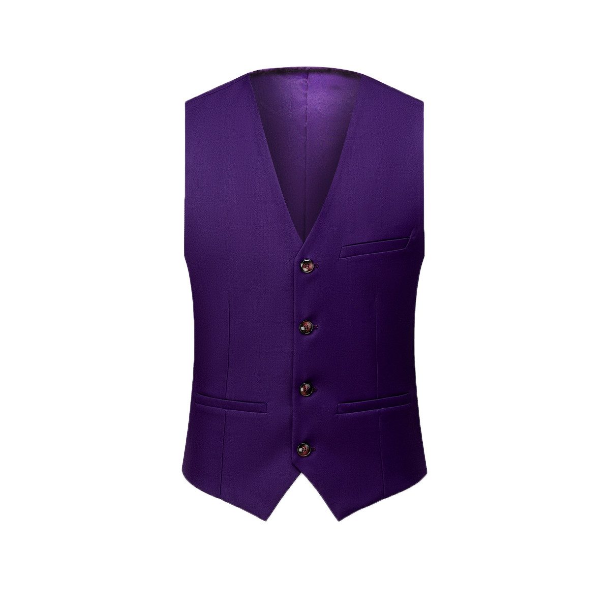 Allthemen Anzug (3 tlg) Herren Slim Fit Hochzeitsanzug komplett eleganter Anzugset