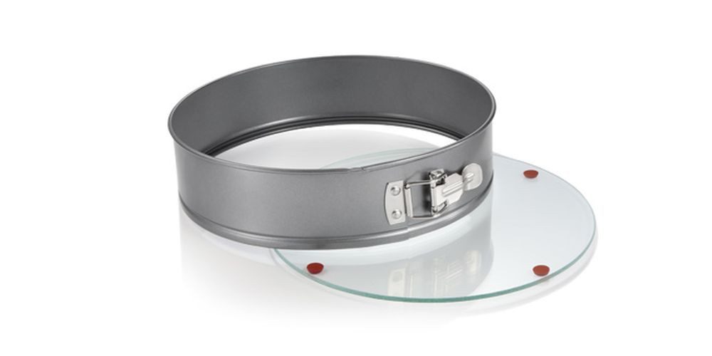 Tescoma Springform Spring-Tortenform DELÍCIA ø 28 cm, mit Glasboden