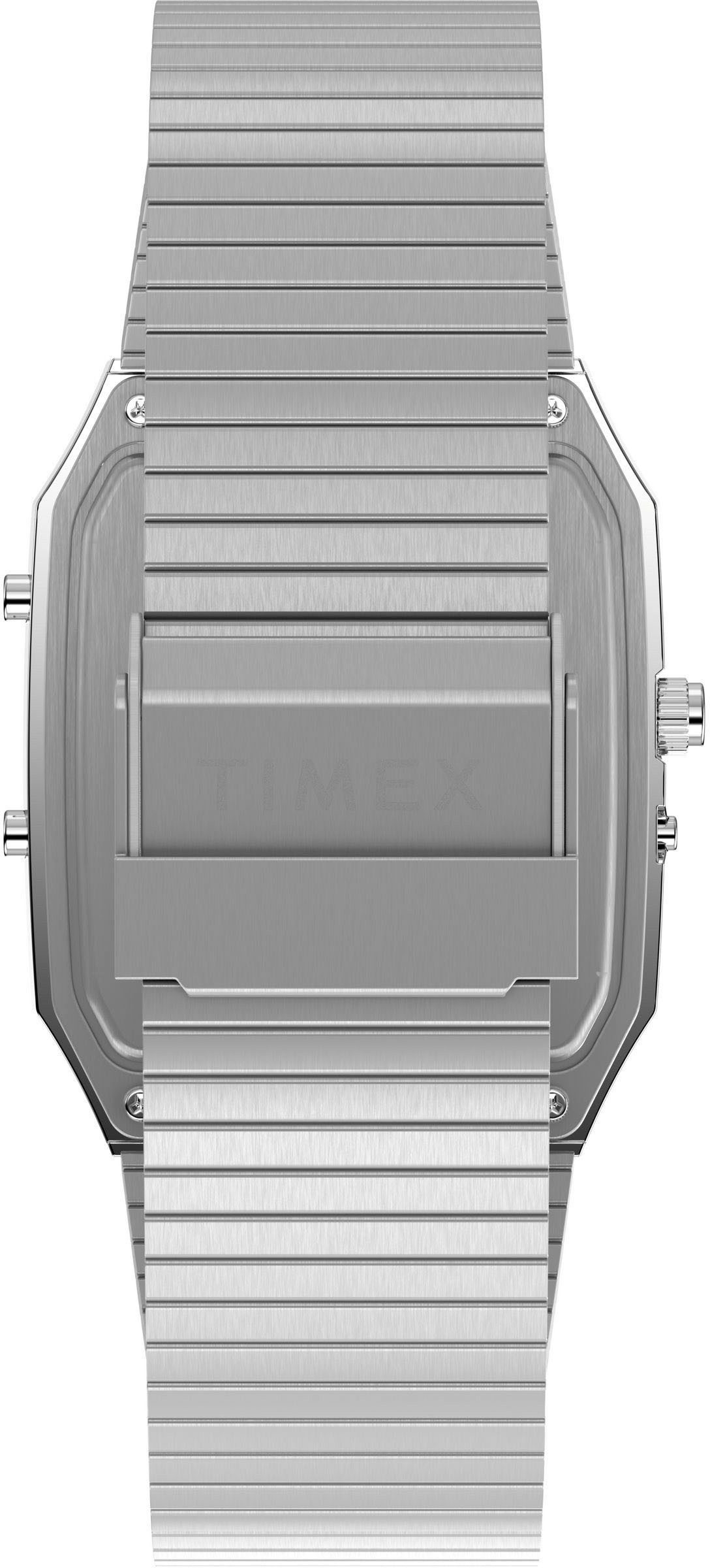 Timex Quarzuhr REISSUE TW2Y05900AJ, Armbanduhr, Herrenuhr, Damenuhr,digital,Edelstahlarmband