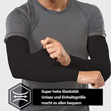 GelldG Armlinge 2 Paar Sonnenschutz Ärmel, Cooling Ärmel Kühlung Arm Sleeves