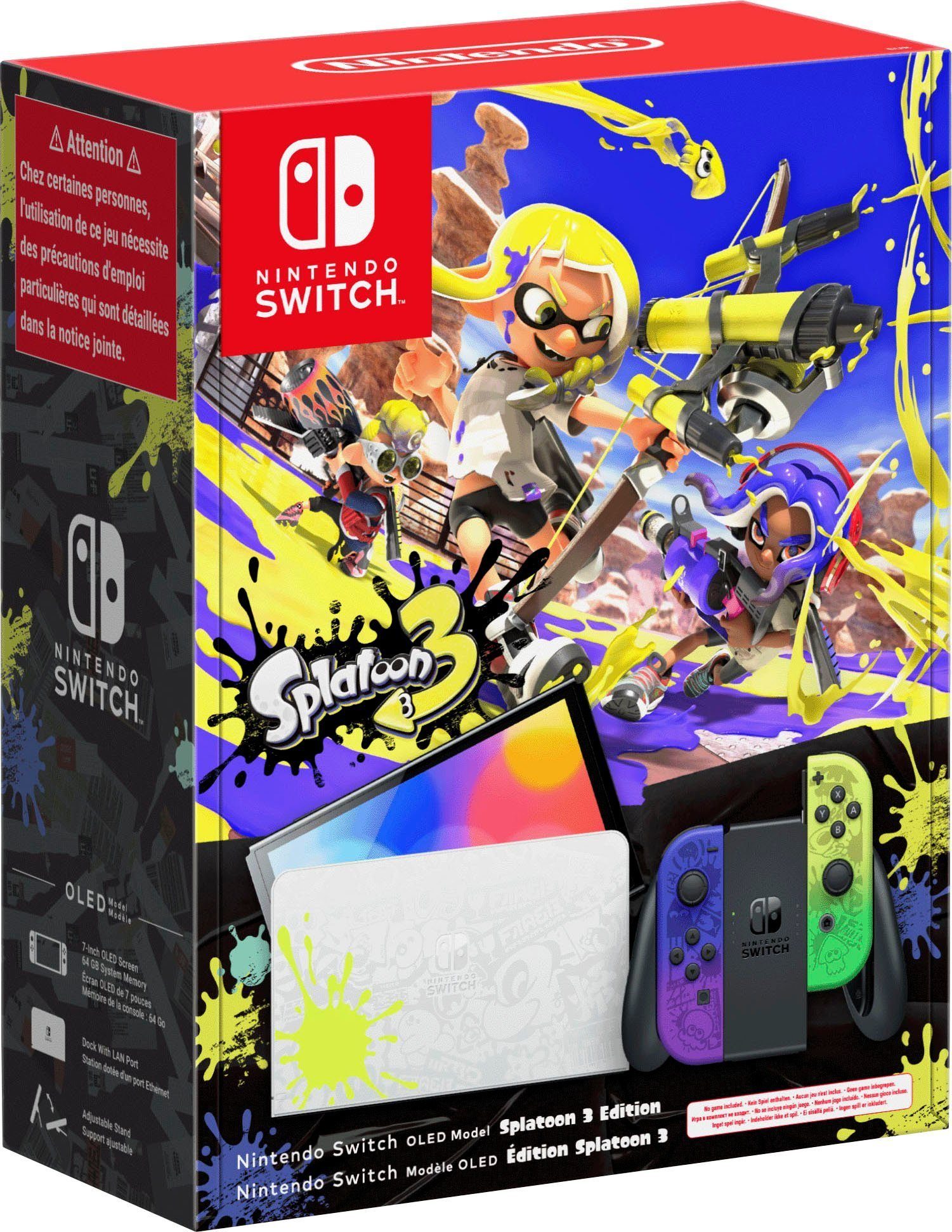 Nintendo Switch Konsole (OLED-Modell) Splatoon 3-Edition