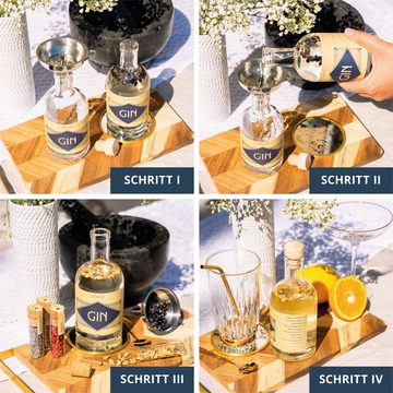 Amari Geschenkbox AMARI® DIY Gin Set - zum Selber machen, Geschenkset inkl. Botanicals