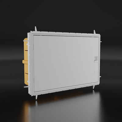 Marlanvill Kabelbox Verteilerkasten Feuchtraumverteiler Unterverteiler IP65 12 Module Sicherungskasten QZERO