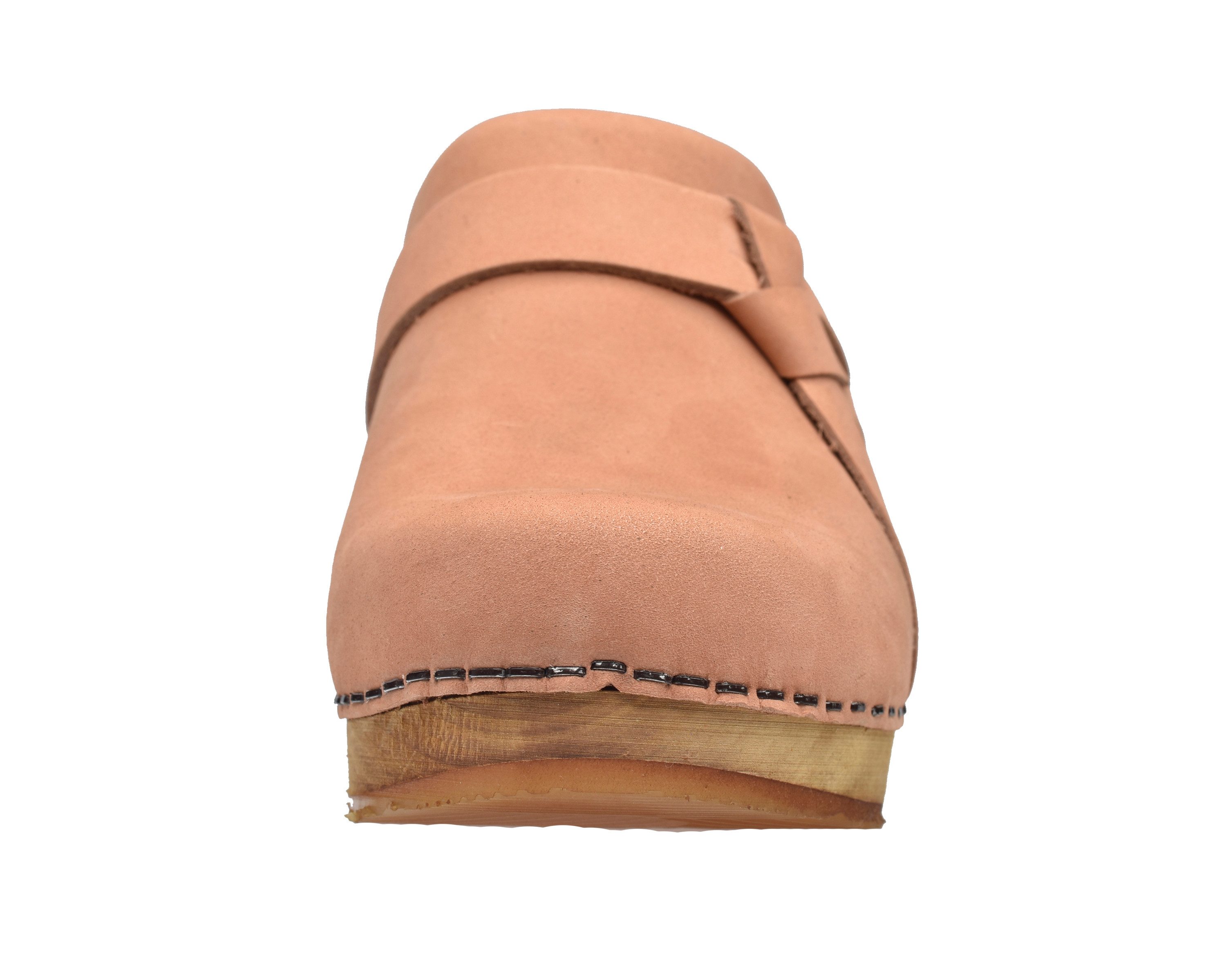 Sanita Sanita Wood Manuella Square Clog