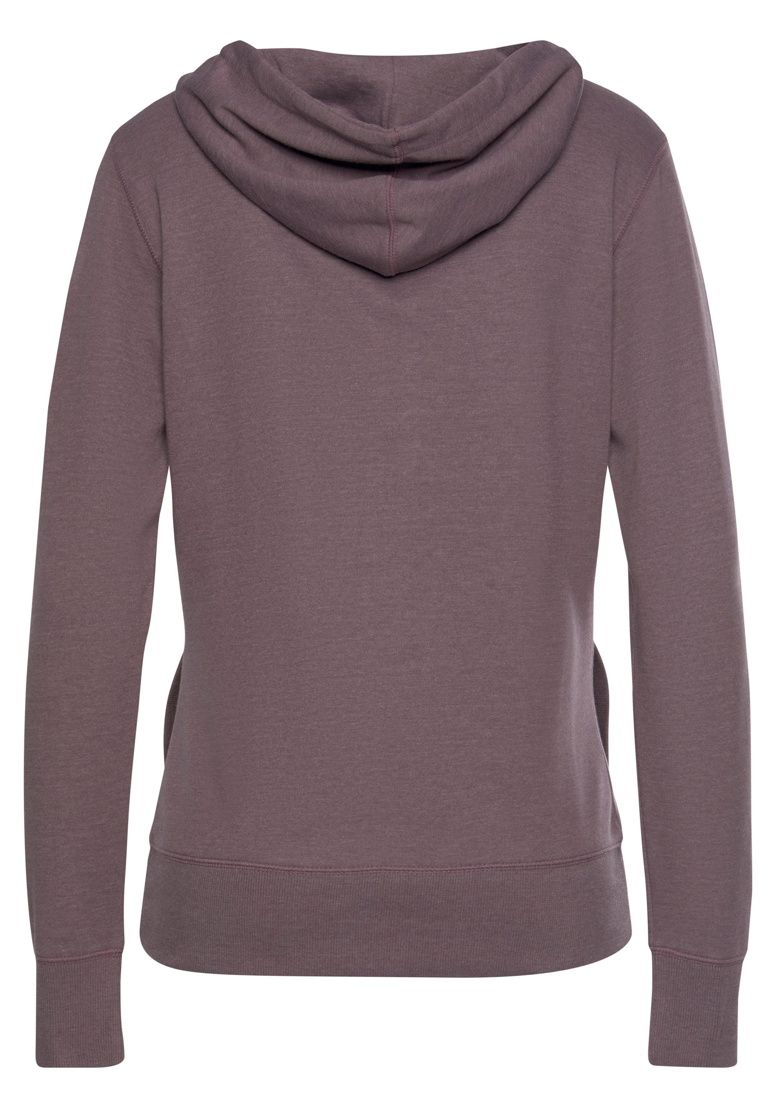 Bench. Loungewear Sweatjacke mit Taschen und Zipper, Loungeanzug – Bild 4 von 5