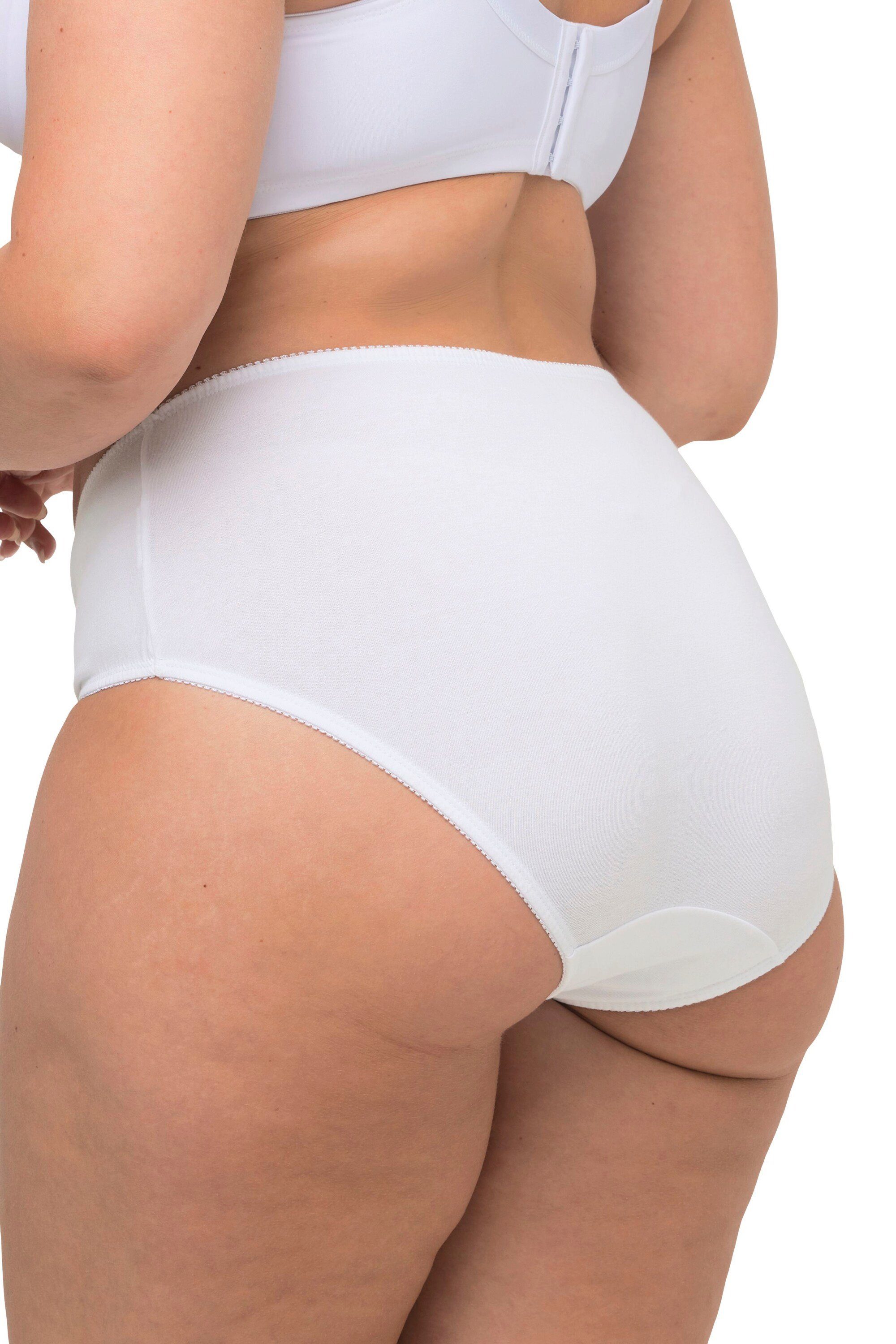 Ulla Popken Slip Midi-Slips 2er-Pack (2-St)