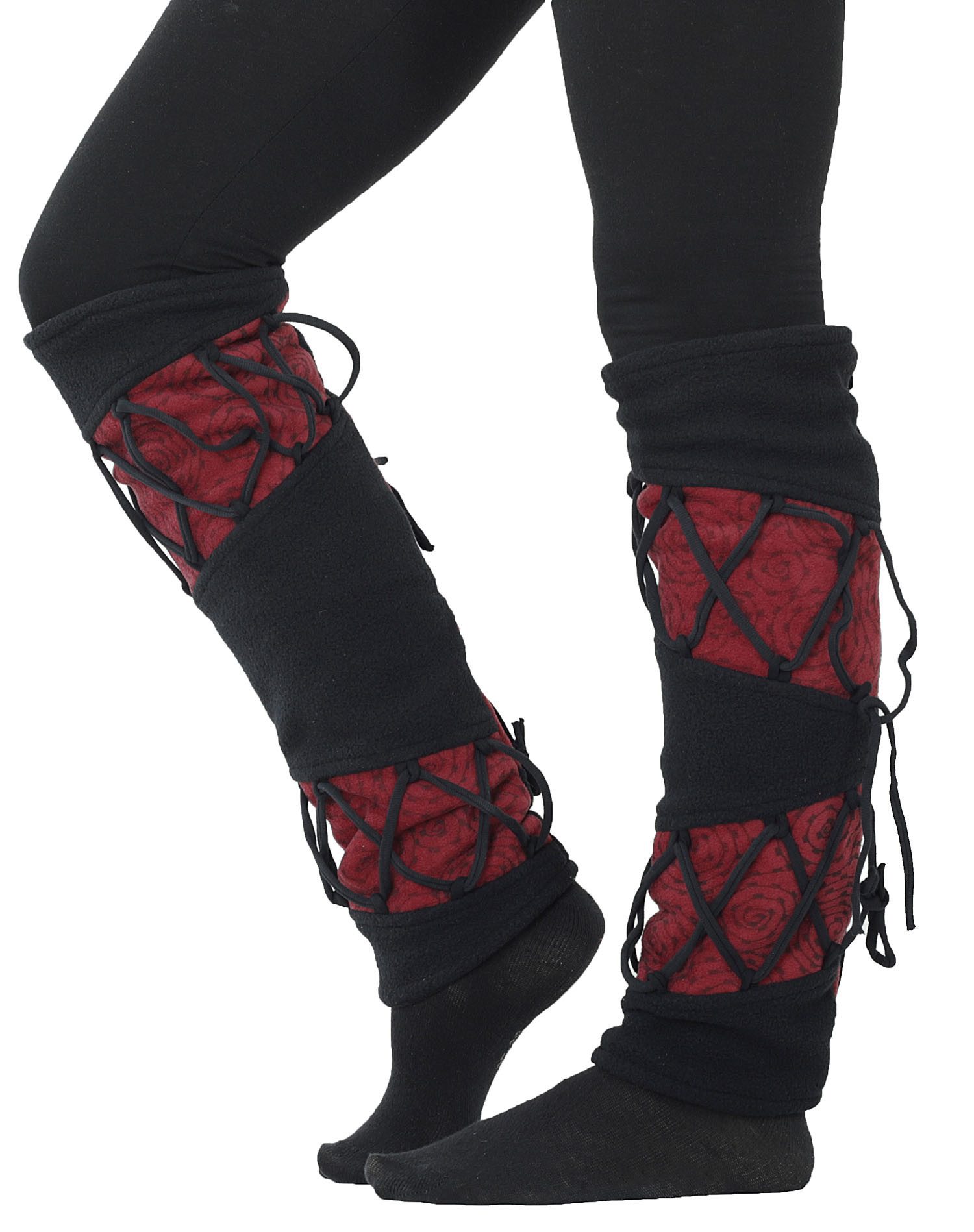 PUREWONDER Beinstulpen Warm gefütterte Beinstulpen mit Schnürung, Fleece St günstig online kaufen