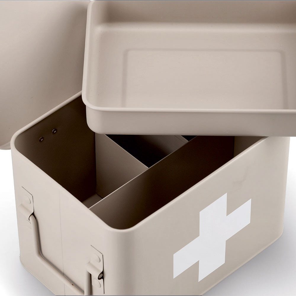 Zeller Present Aufbewahrungsbox Medizinbox (1 St), Metall – Bild 5 von 5