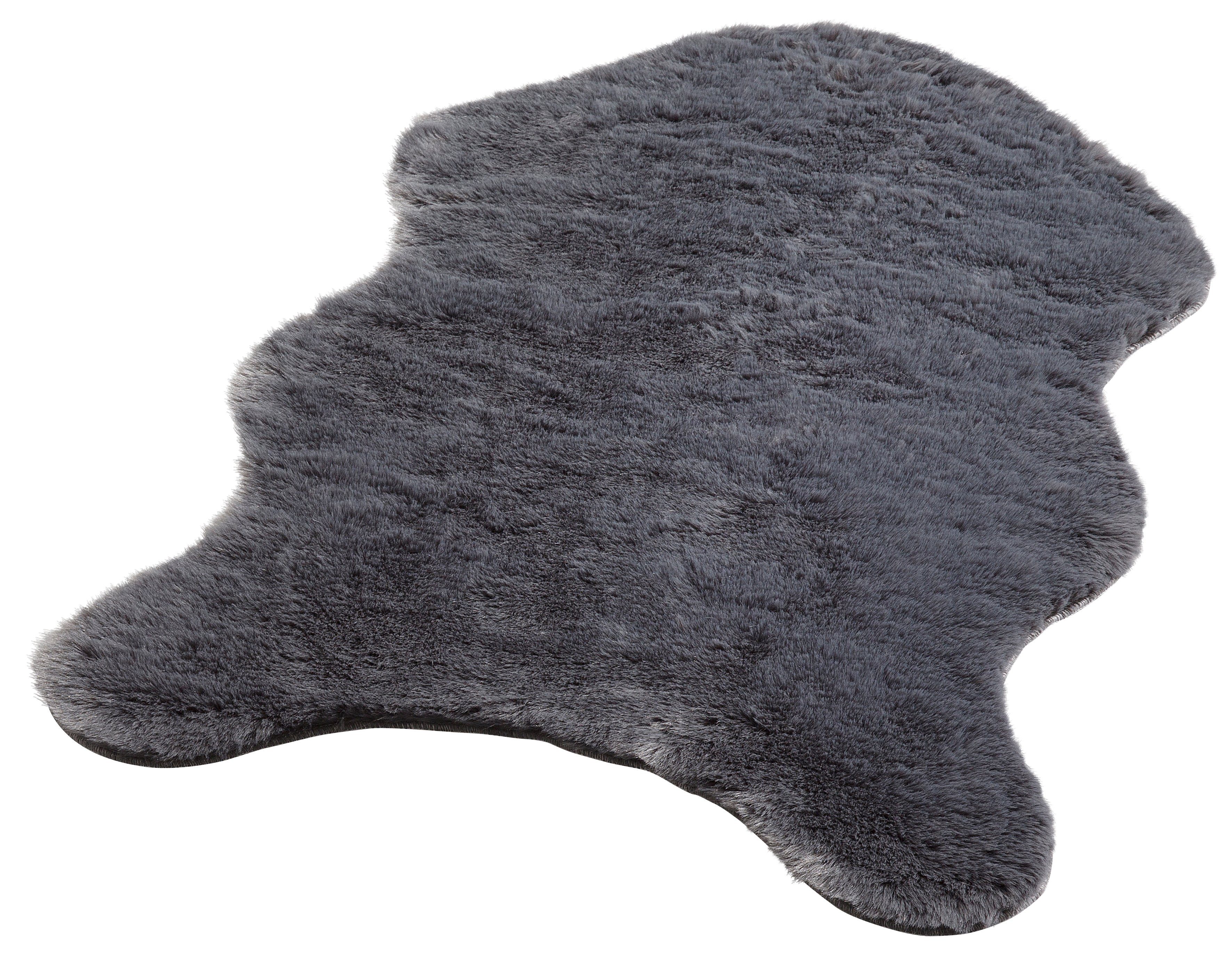 Dreams Fellteppich Schaffell, fellförmig, Höhe: 20 mm, Kunstfell, waschbar, weich & kuschelig, auch ideal als Bettvorleger