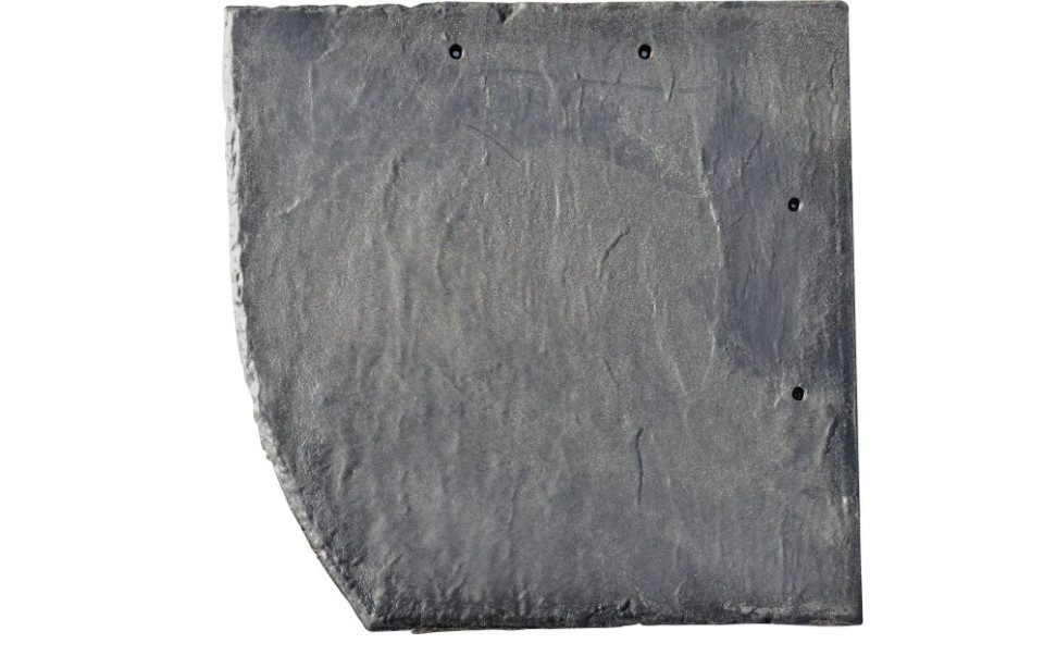 Dachschindeln Stabuflex Schindel Kunststoff Bogen links 25 x 25