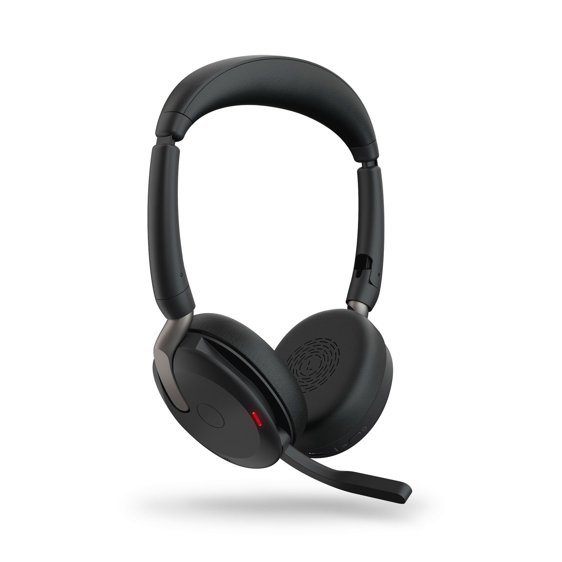 Jabra Evolve2 65 Flex UC Cancelling Stereo Kopfhörer (ANC), (Active Bluetooth, USB-C) Noise