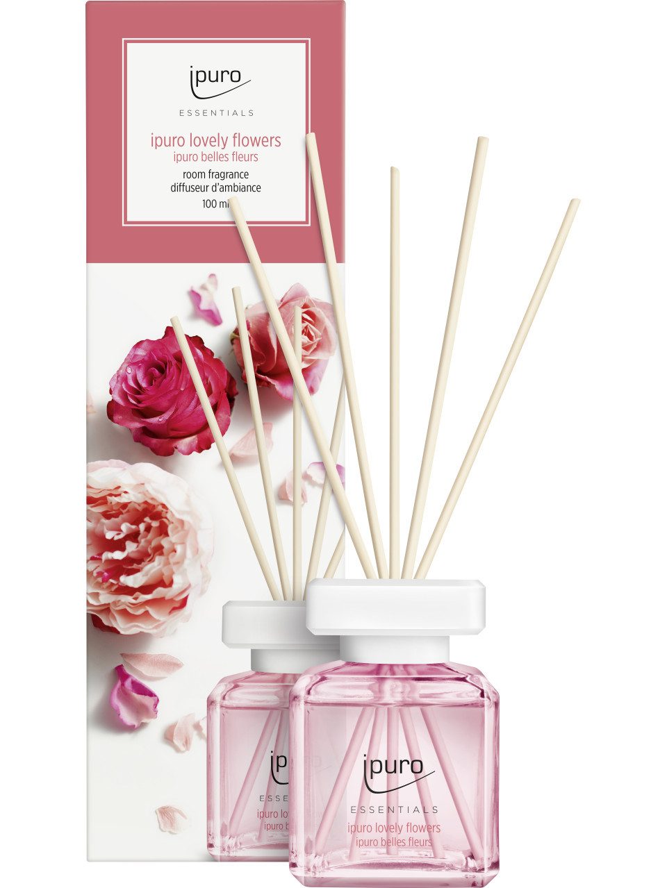 IPURO Raumduft ipuro ESSENTIALS Raumduft Lovely Flowers 100 ml