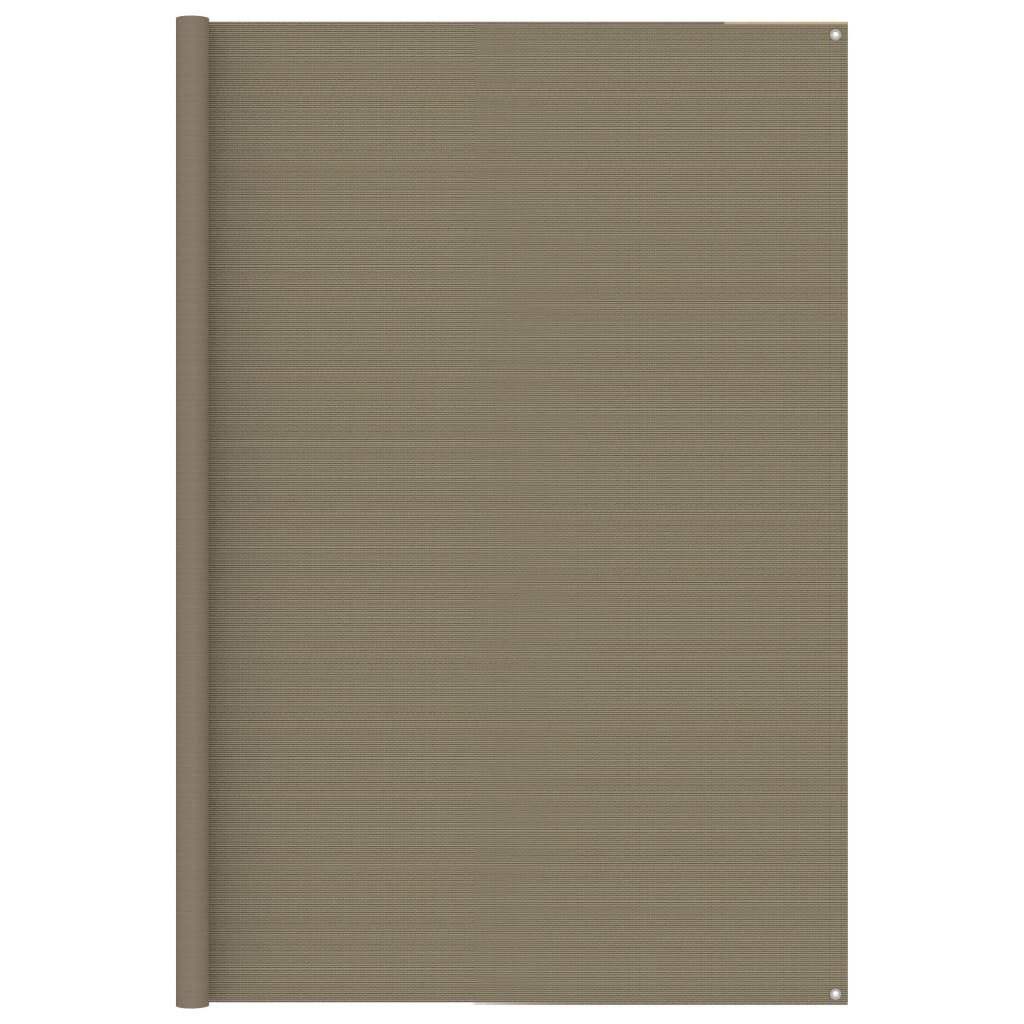 vidaXL Zeltteppiche, Campingteppich300x400 cm Taupe