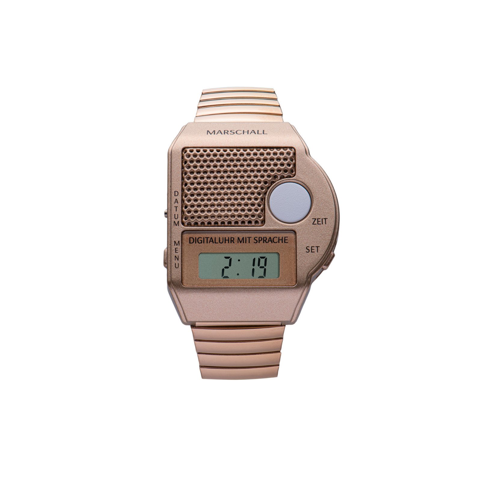 Marschall Versand Digitaluhr Sprechende Armbanduhr mit günstig online kaufen