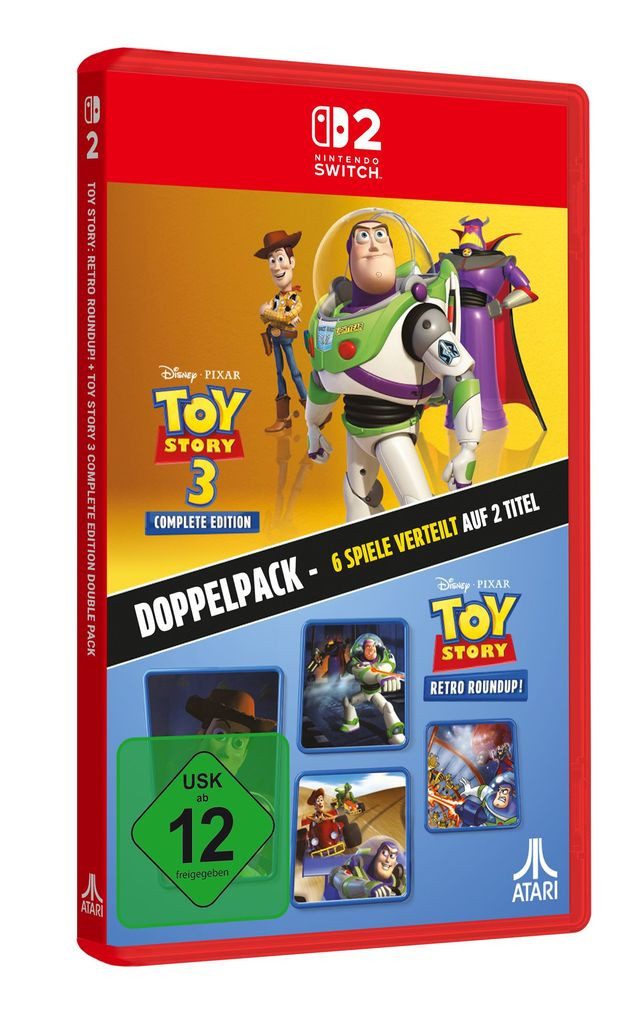 Toy Story: Retro Roundup! + Toy Story 3 Complete Edition Double Pack (Softwarekarte), Nintendo Switch 2