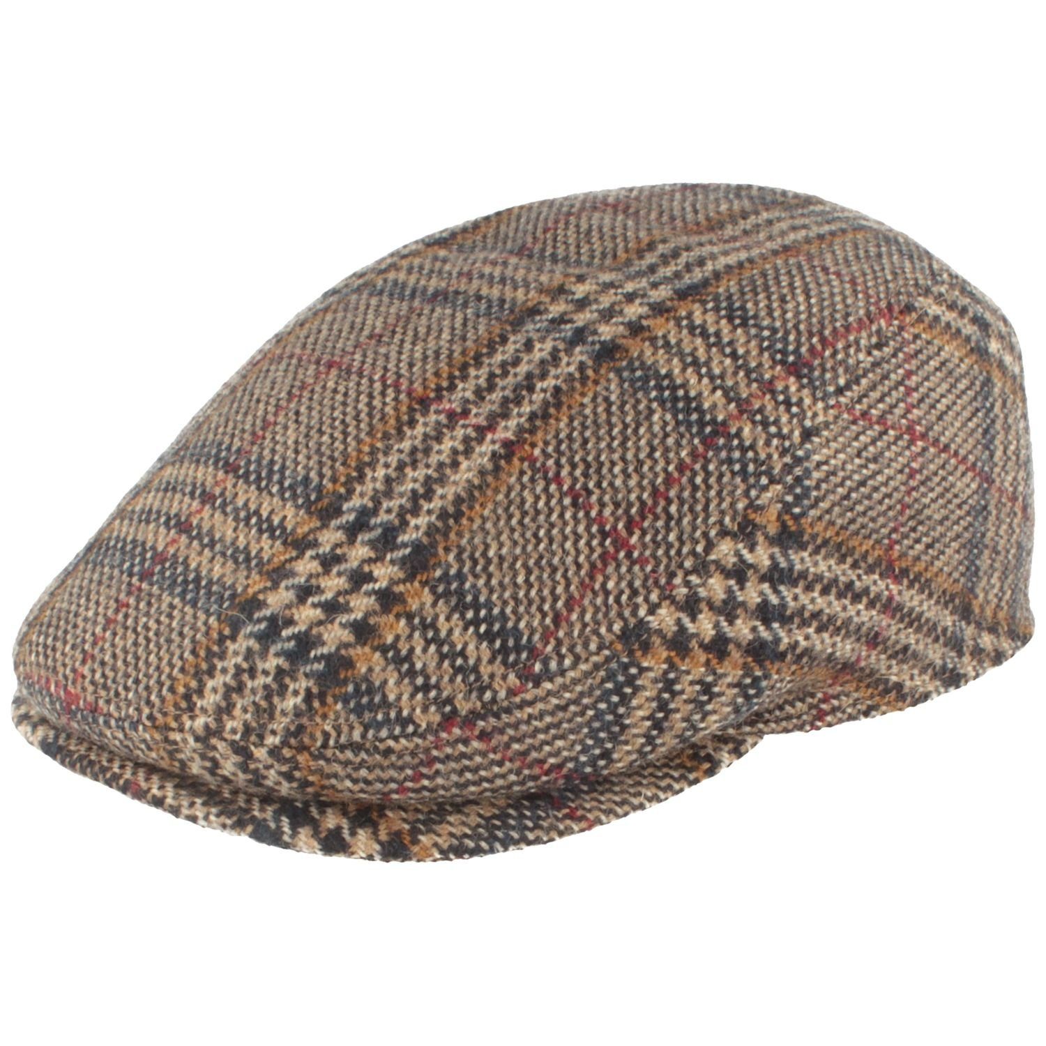 Bullani Schiebermütze warm Tweed aus Wolle mit Ohrenschutz günstig online kaufen