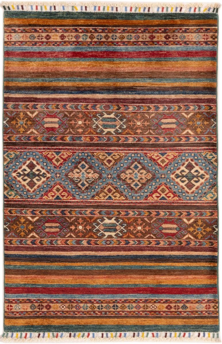 Orientteppich Arijana Shaal 84x127 Trading, Handgeknüpfter rechteckig, Höhe: mm Orientteppich, 5 Nain