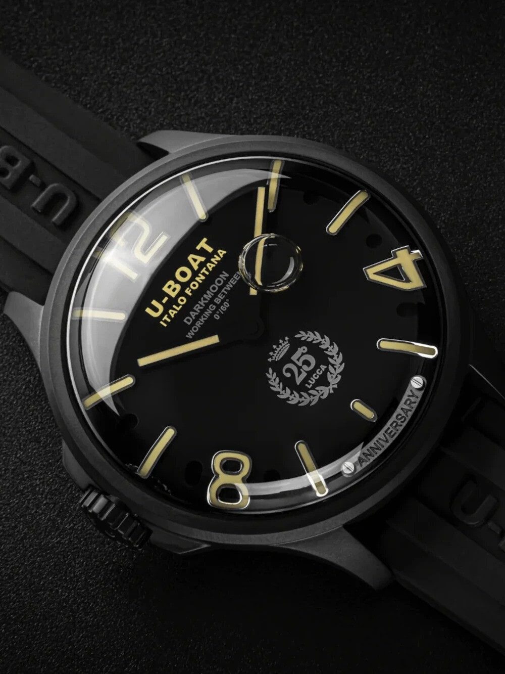 U-Boat Quarzuhr U-Boat 2026 Herrenuhr Darkmoon Anniversary Capsoil 46mm 5ATM U-Boat 2026 Herrenuhr Darkmoon Anniversary Capsoil 46mm 5ATM – Bild 4 von 5