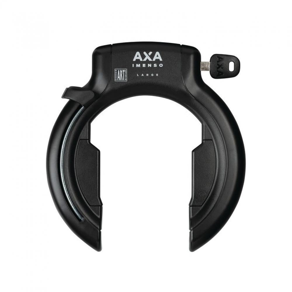 AXA Rahmenschloss AXA Rahmenschloss Imenso X-Large retractable, Rahmen, schwarz, Öffnung