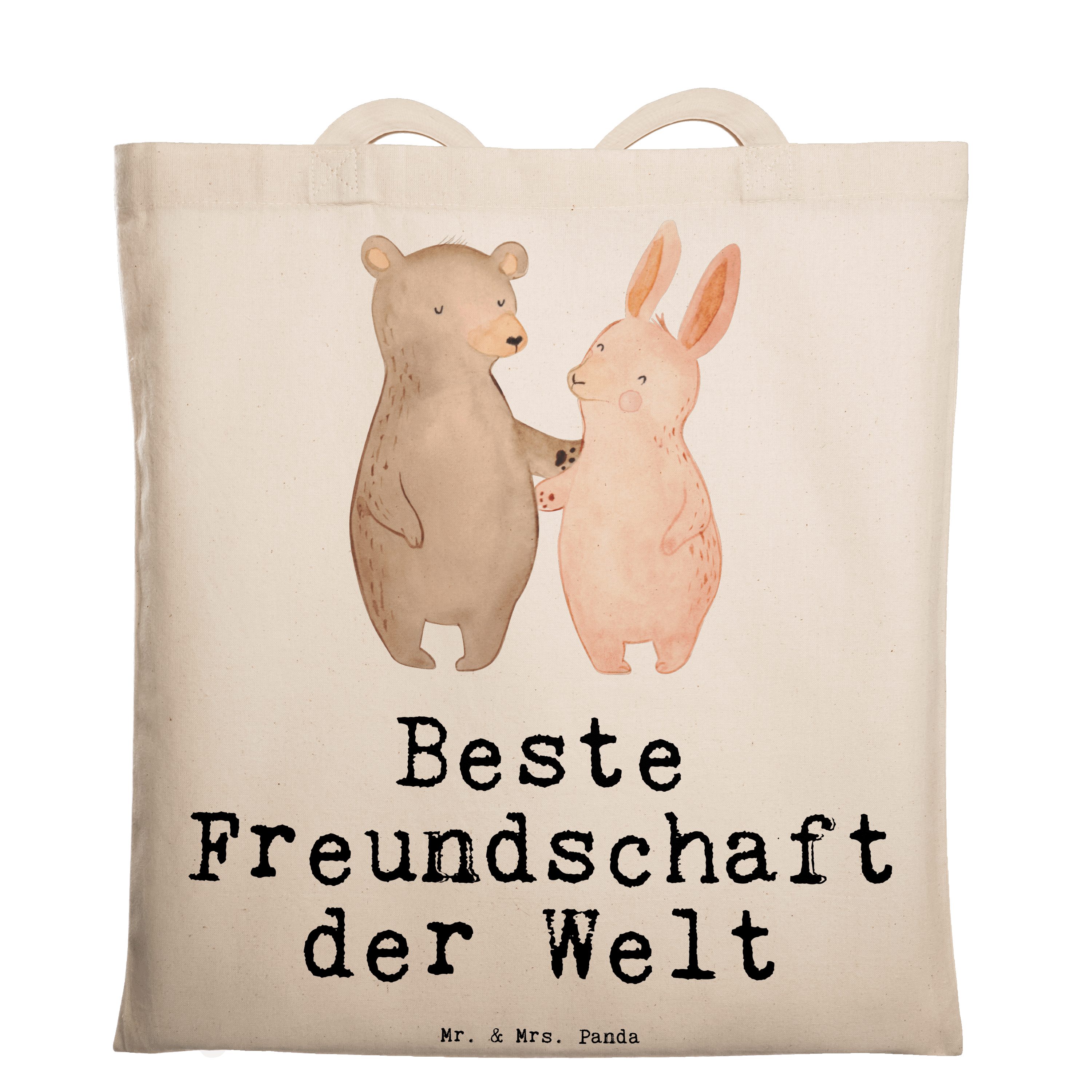 Mr. & Mrs. Panda Tragetasche Hase Beste Freundschaft der Welt