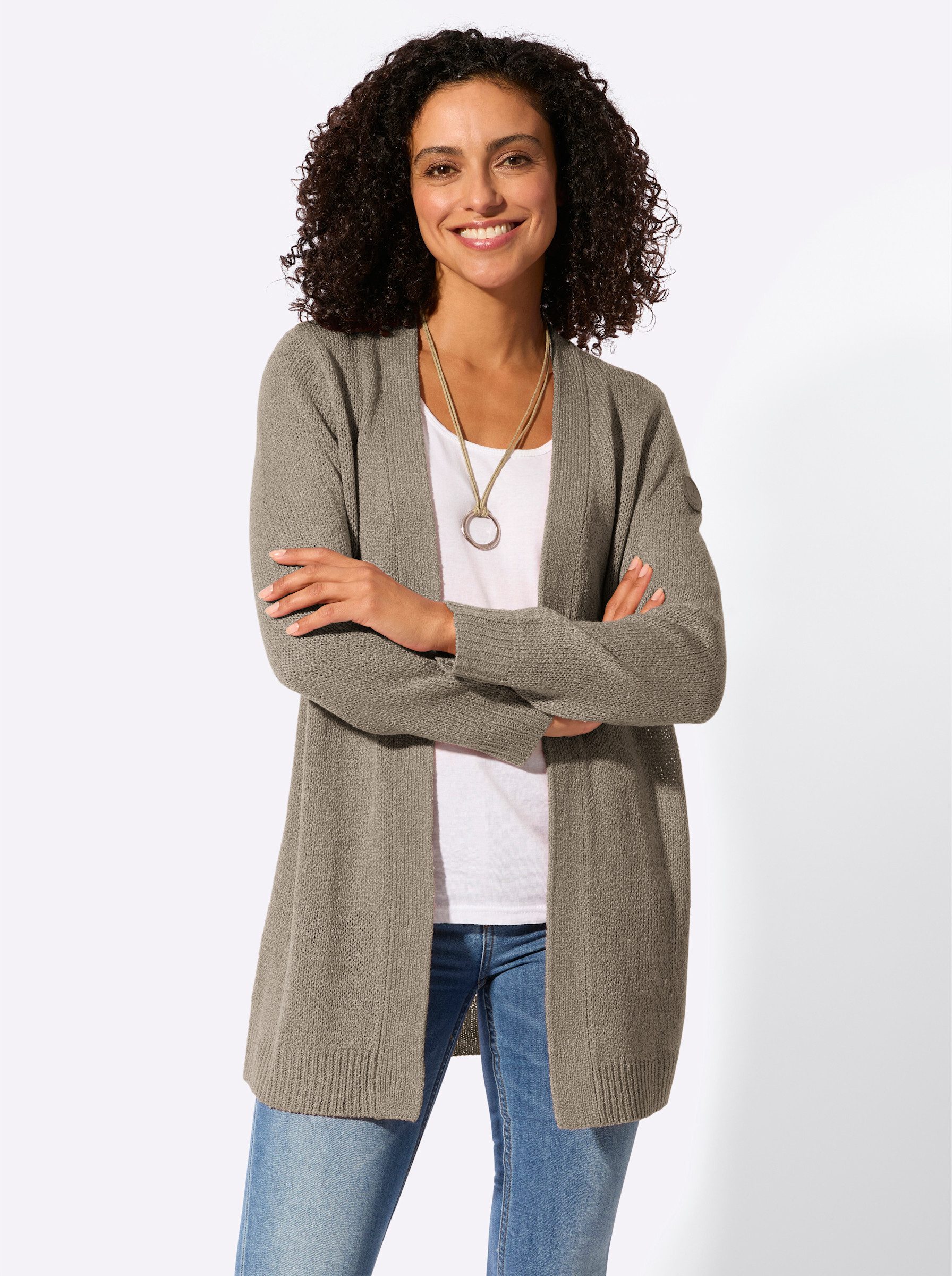 Witt Strickjacke Strickjacke Langarm Jersey günstig online kaufen