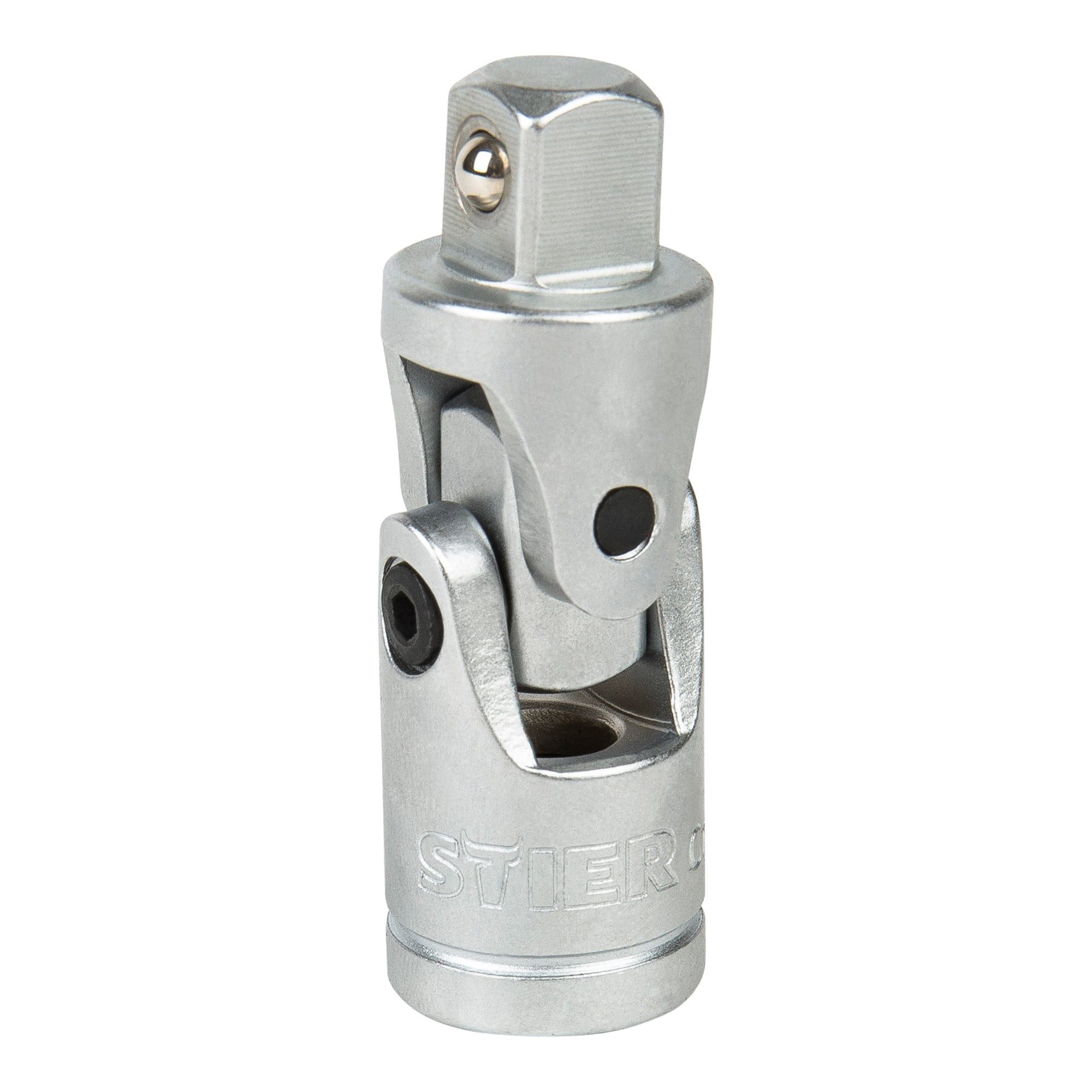 Stier Stecknuss STIER Kardangelenk 1/4" 3/8" 1/2" Chrom-Vanadiun-Stahl in matter Ausfü