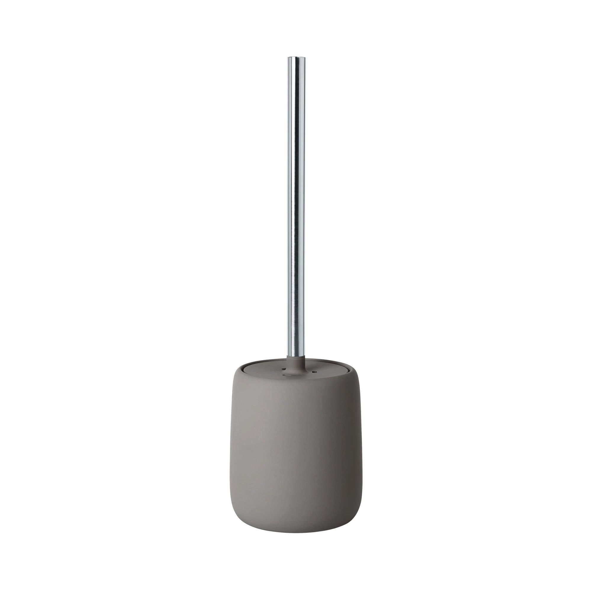 blomus WC-Reinigungsbürste -SONO- Toilettenbürste & Halter, Badaccessoire, WC, Keramik, Soft-Touch, Silikondeckel