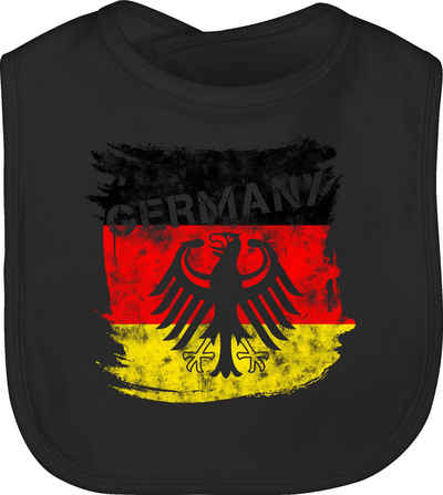 Shirtracer Lätzchen Germany mit Adler Deutschland, 2024 Fussball EM Fanartikel Baby