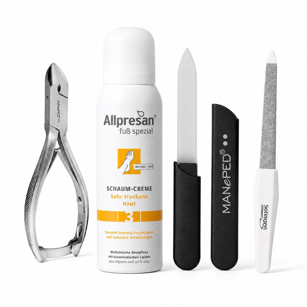 Excellent Solingen Maniküre-Pediküre-Set Diabetiker Premium Fußpflege Set, 1-tlg.