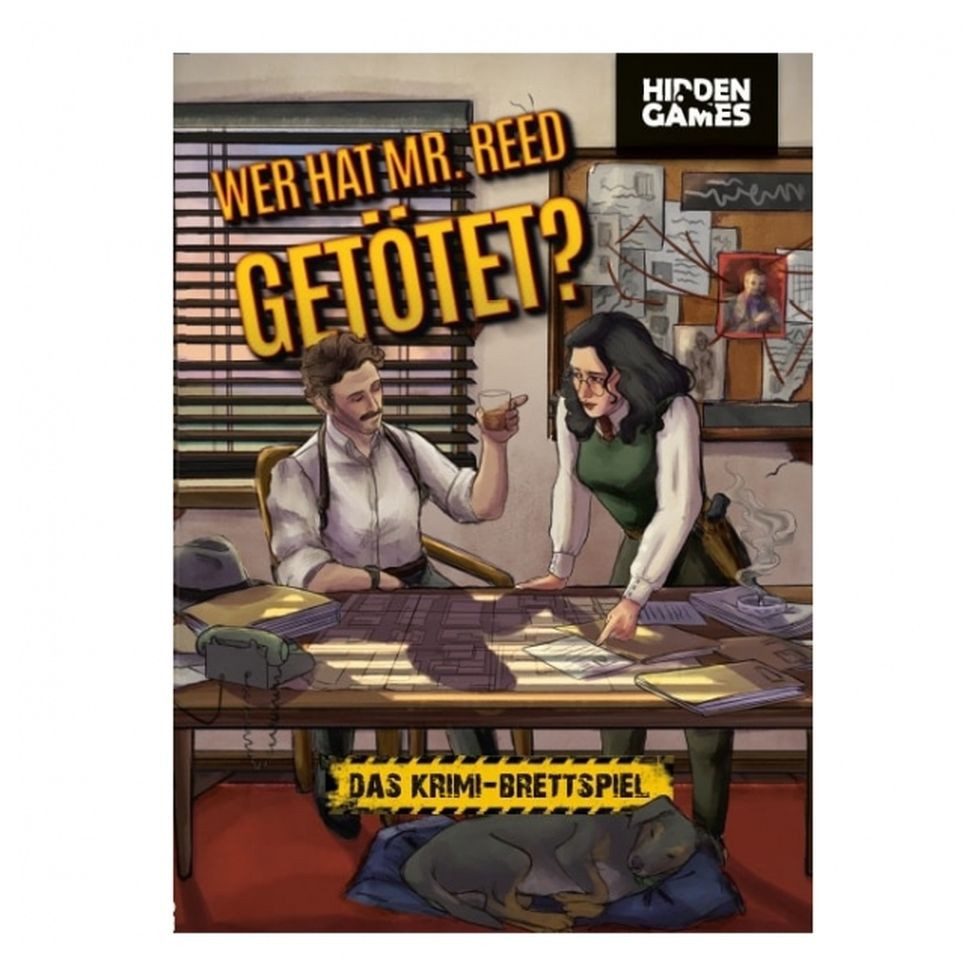 Hidden Games Spiel, Hidden Games Brettspiel - Wer hat Mr. Reed getötet? - deutsch