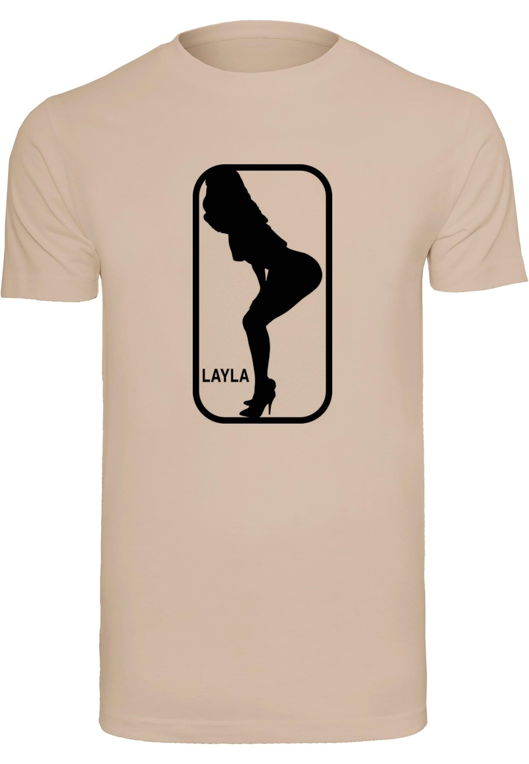 Merchcode T-Shirt Herren Layla Dance T-Shirt (1-tlg) sand