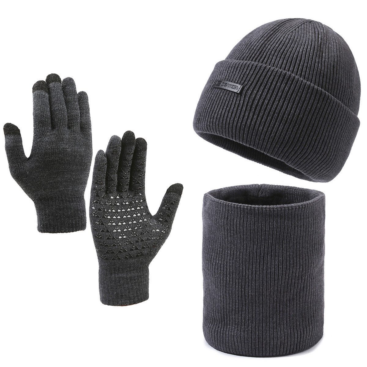 Coonoor Mütze & Schal Wintermütze-Schal Set,Schlauchschal günstig online kaufen
