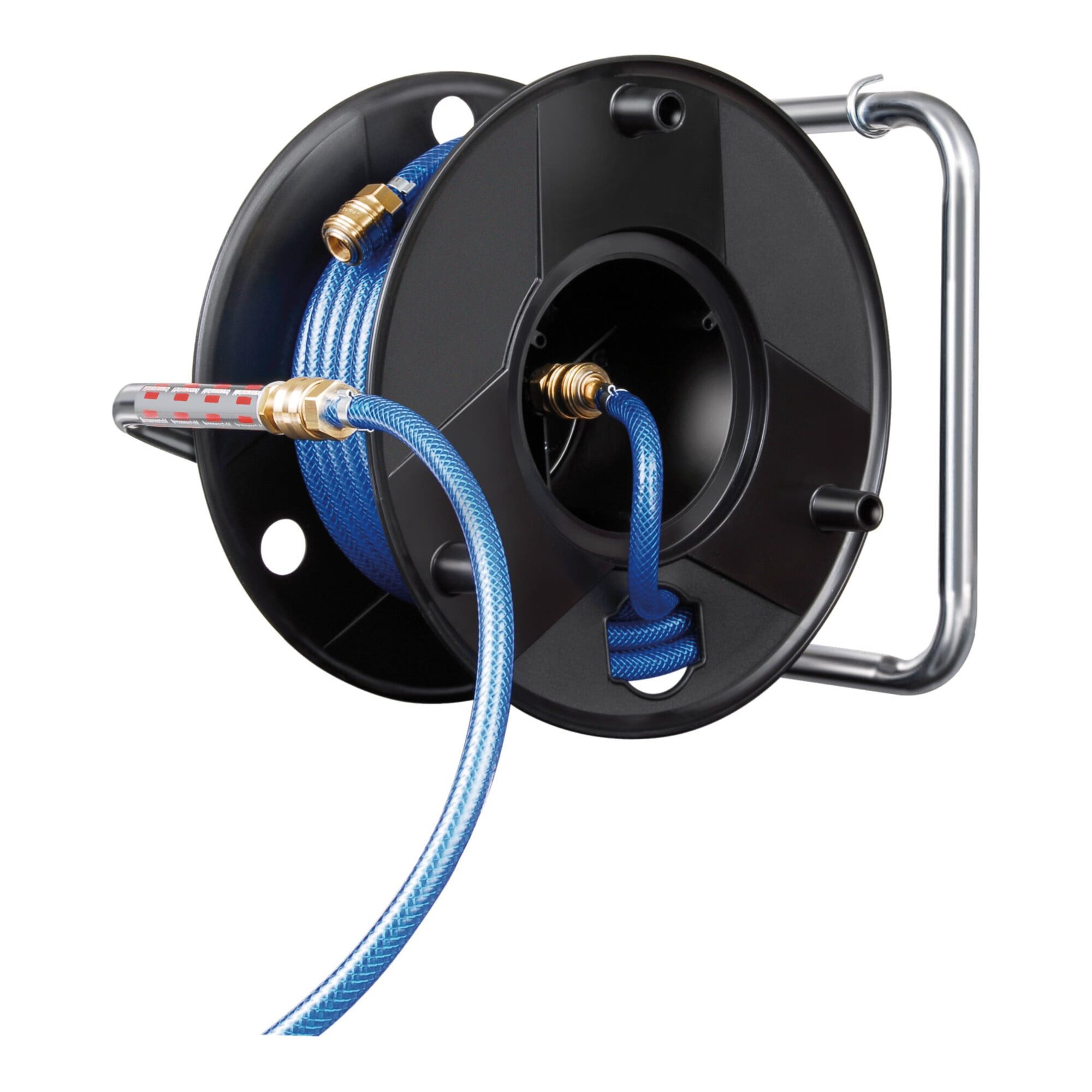 Brennenstuhl Druckluftschlauchtrommel Anti Twist 20m Schlauch-Ø 9/15mm Armatur DIN Kabeltrommel