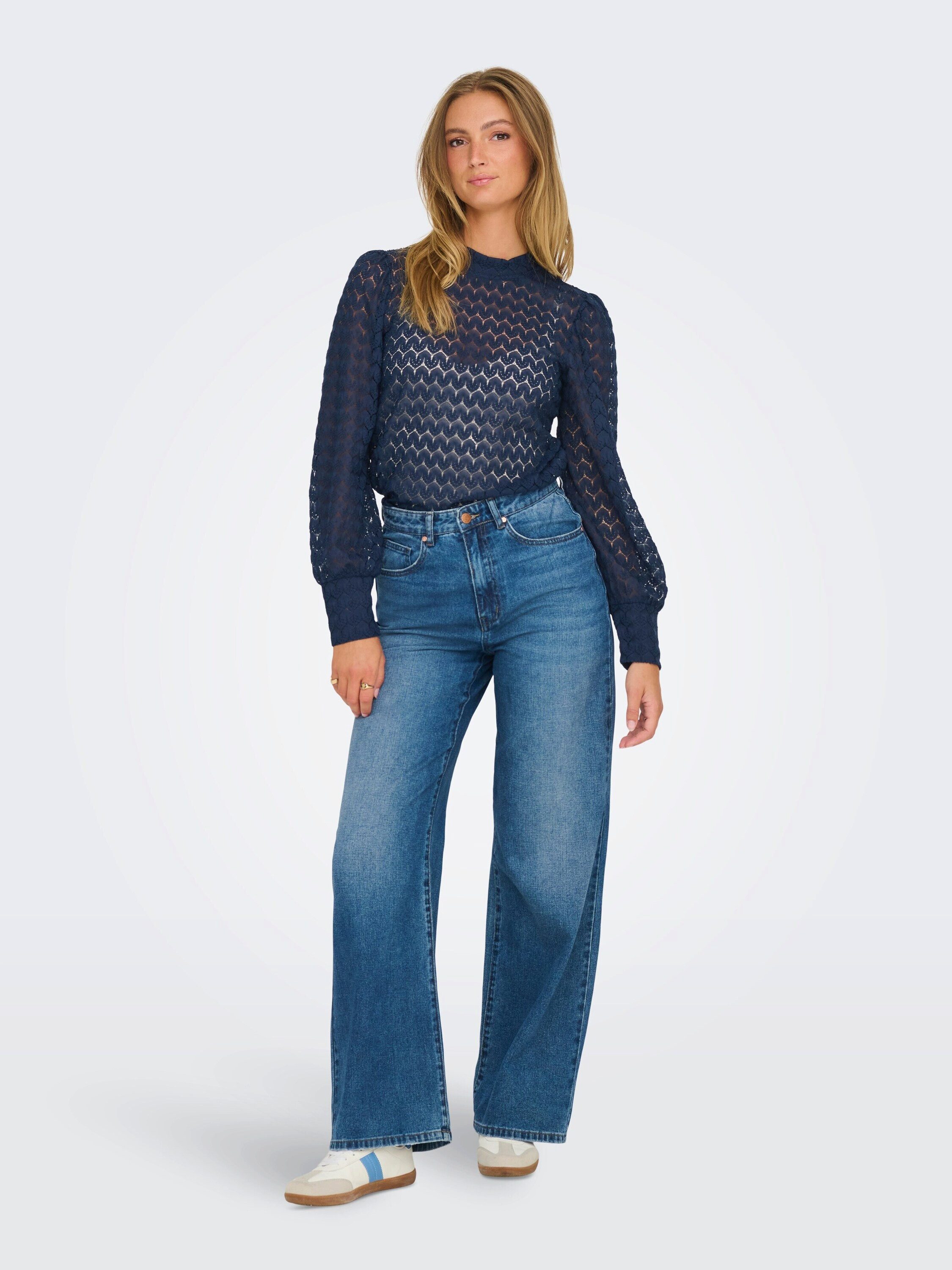 JDY Langarmbluse JDYAVERY (1-tlg) Spitze günstig online kaufen