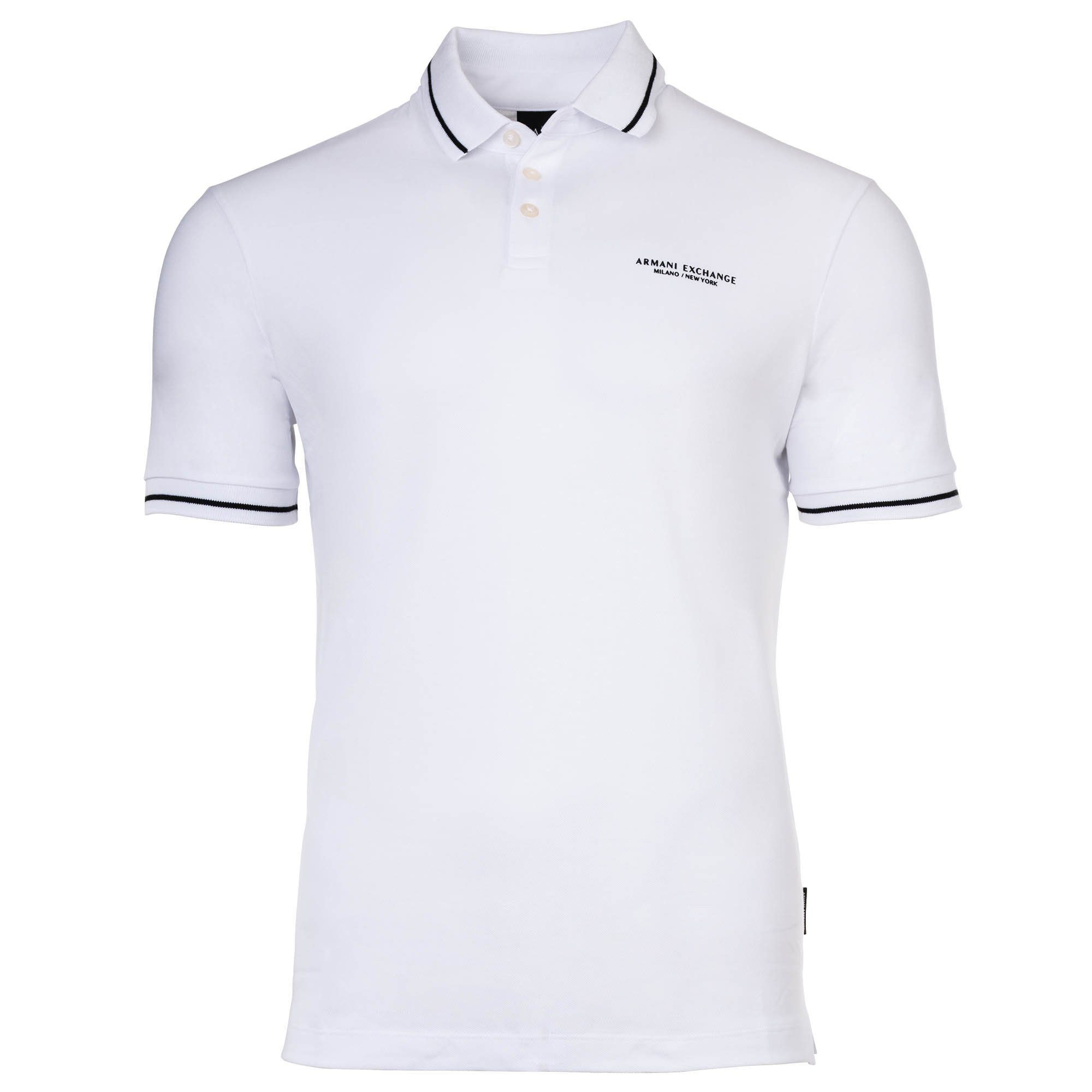 ARMANI EXCHANGE Poloshirt Herren Poloshirt Baumwolle