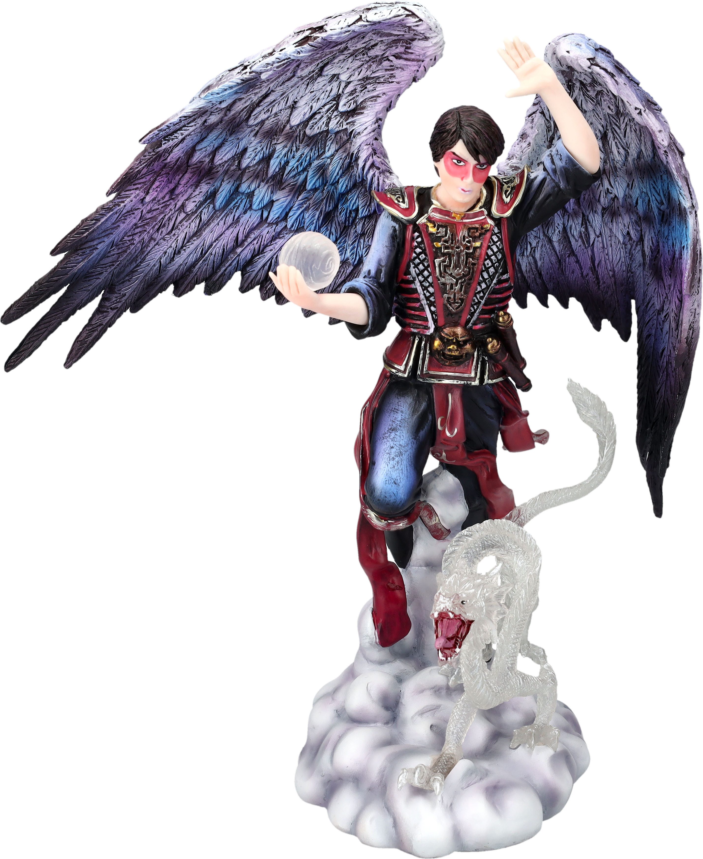 Figuren Shop GmbH Dekofigur Magier Figur - Element Luft - Anne Stokes - Fantasy Dekofigur