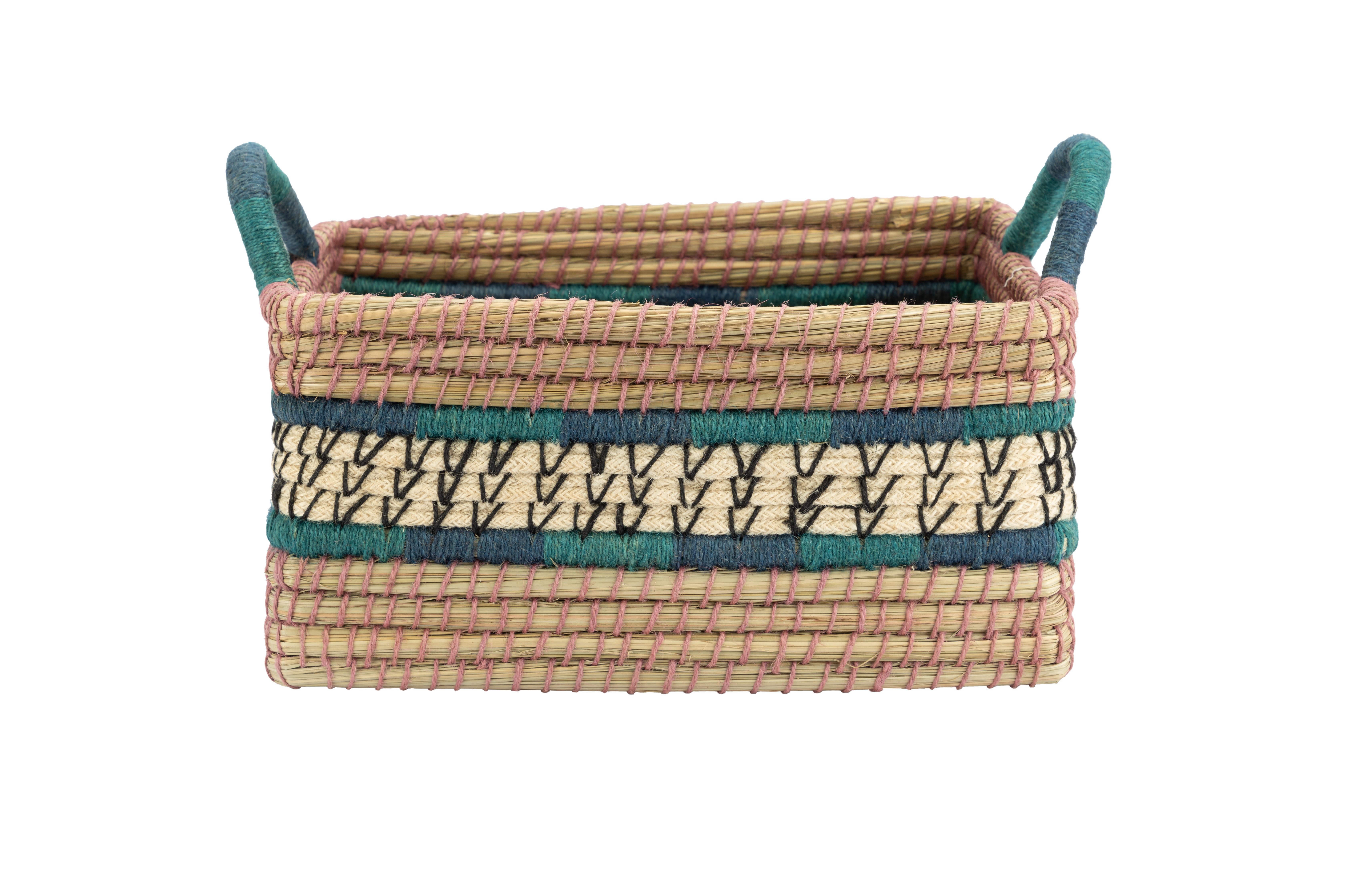 El Puente Aufbewahrungskorb Korbset, 2er-Set, Handmade (2), Handmade