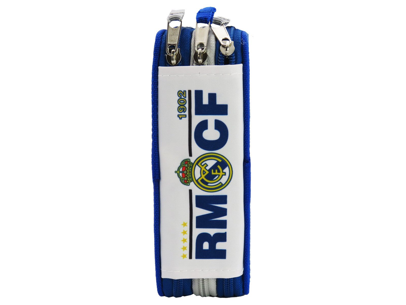 Real Madrid Federmäppchen gefüllt 3 Fächer Schreibwaren Set Schule Zuhause, (Packung, 39-tlg)