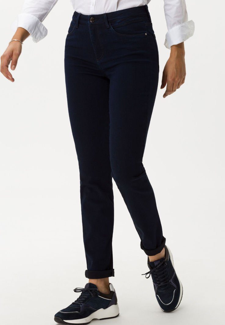 Style SHAKIRA Brax dunkelblau 5-Pocket-Jeans