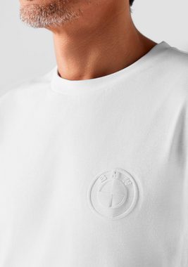 BMW Oversize-Shirt mit Logostickerei auf Brusthöhe