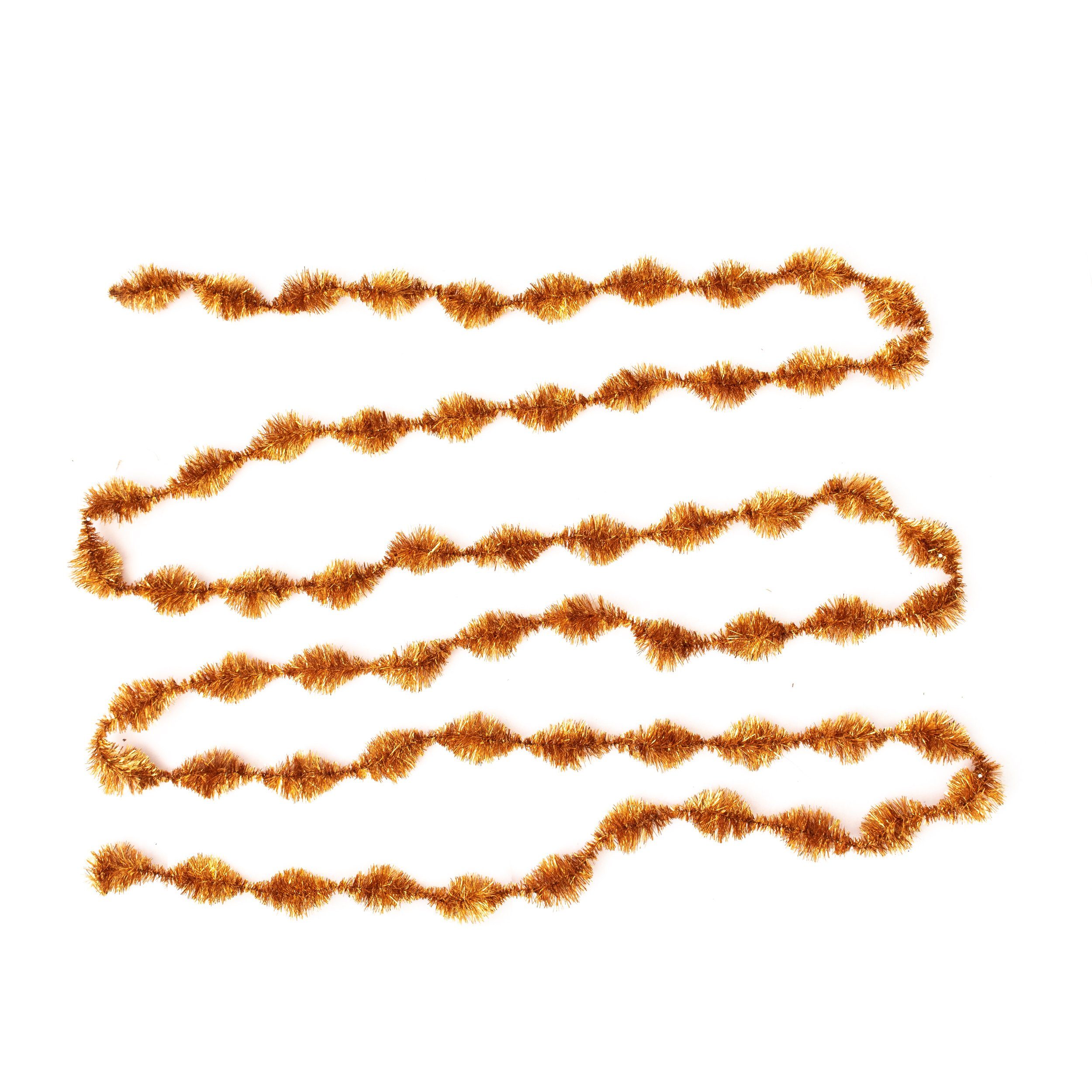 DekoPrinz® Гірлянда декоративна Weihnachtsschmuck künstlich, Gold, Ø50mm x 6m