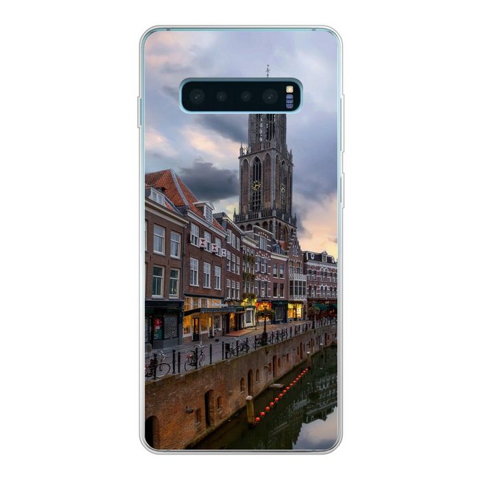 MuchoWow Handyhülle Wasser - Utrecht - Luft Phone Case Handyhülle Samsung Galaxy S10 Lite Silikon Schutzhülle