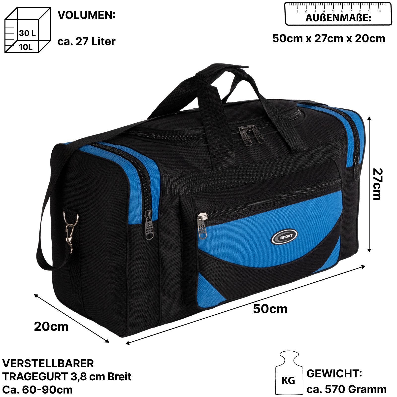 EAAKIE Sporttasche Saunatasche Reisetasche Fitnesstasche Damen Herren Kinder