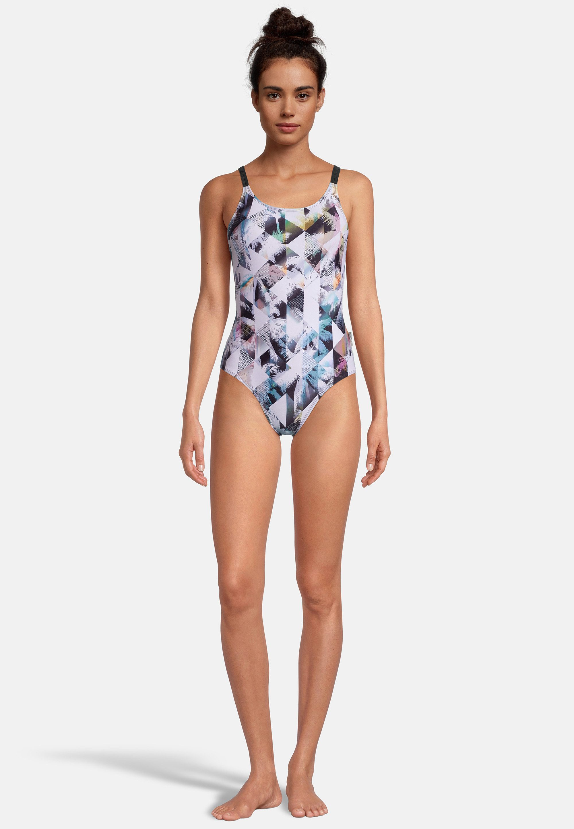Beco Beermann Badeanzug Heavenly Palms (1-St) mit Palmenprint und verstellbarer Weite