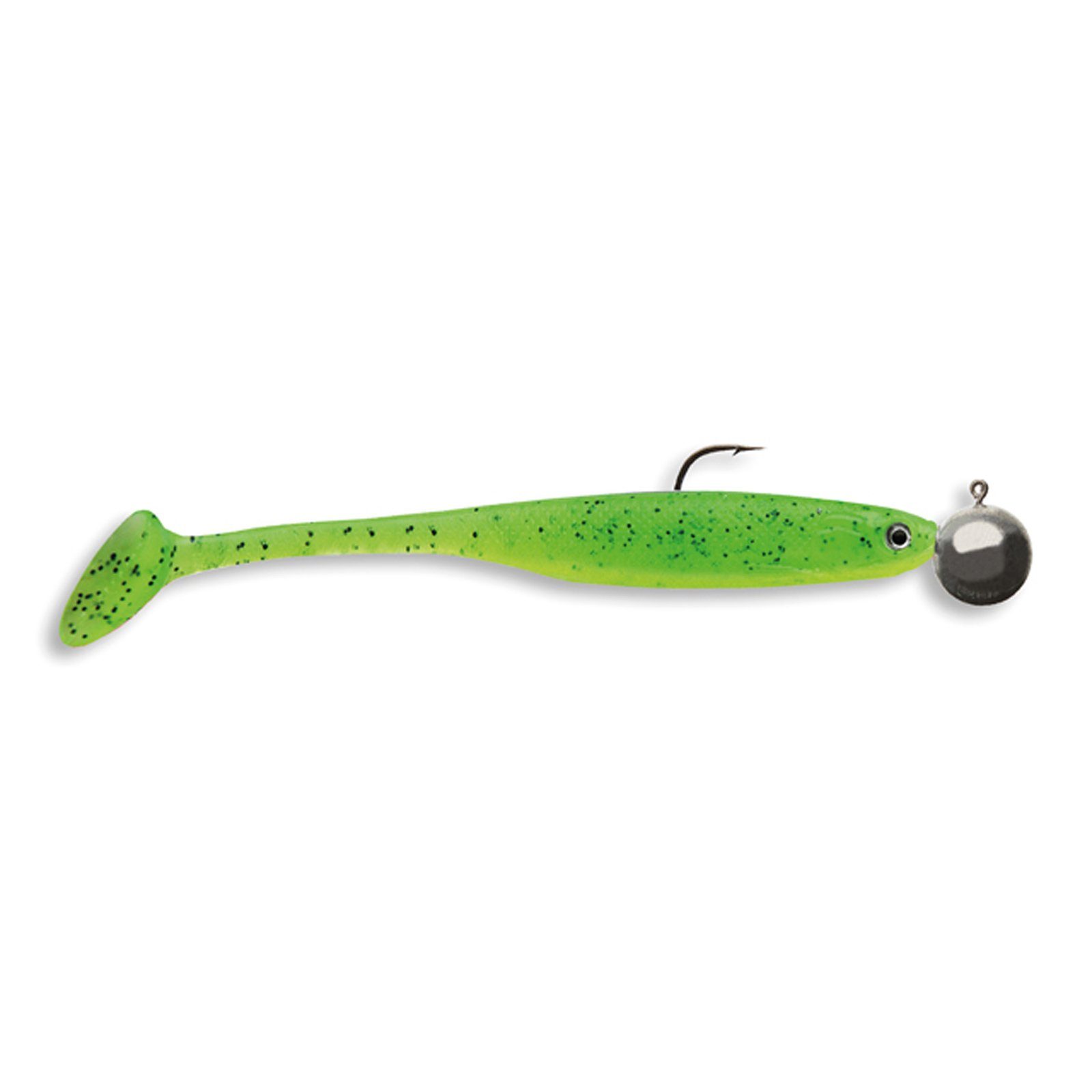 Daiwa Cormoran Искусственная приманка, Cormoran Crazy Fin Shad RTF 10cm Sunny Green Gummifisch-Set