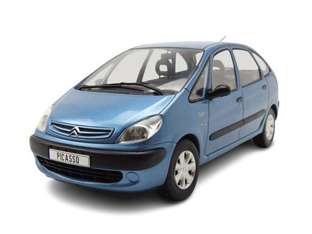 Whitebox Modellauto Citroen Xsara Picasso 1999 blau metallic, Maßstab 1:24