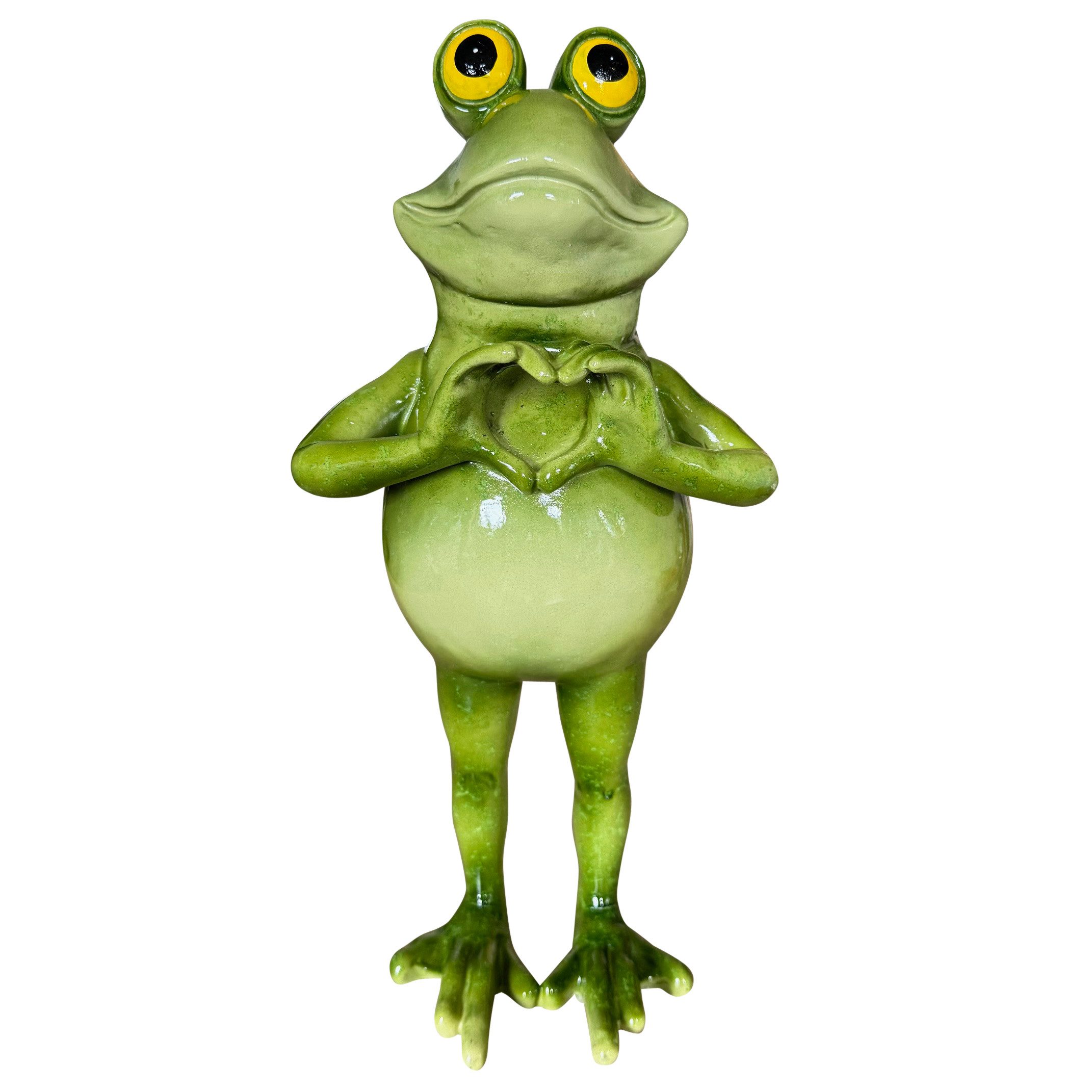 Online-Fuchs Gartenfigur Deko Figuren Frosch mit günstig online kaufen