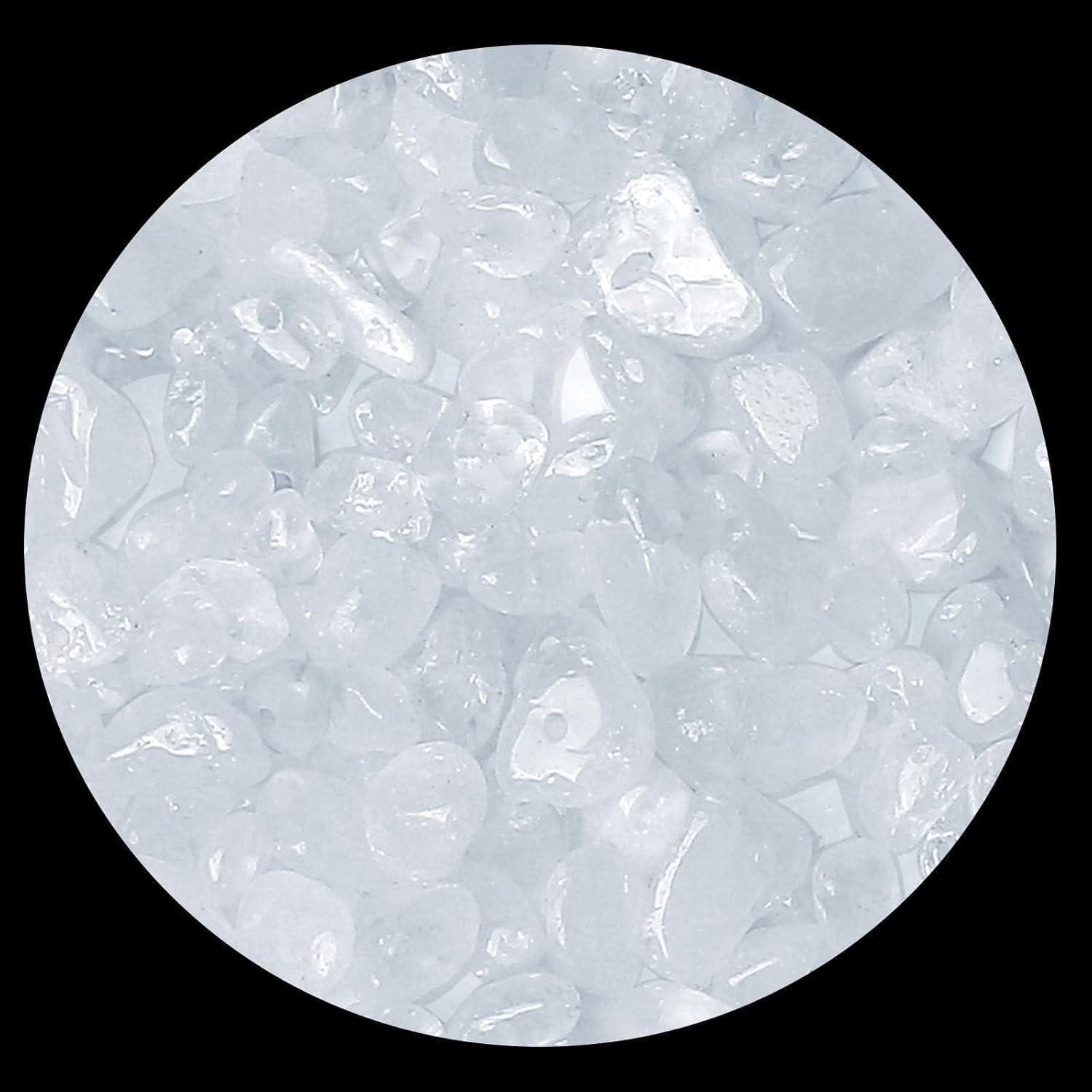 LuxusKollektion Bastelperlen Klarer Quarz Kristall Perlen 400pcs DIY Schmuck Crafting 5-8mm