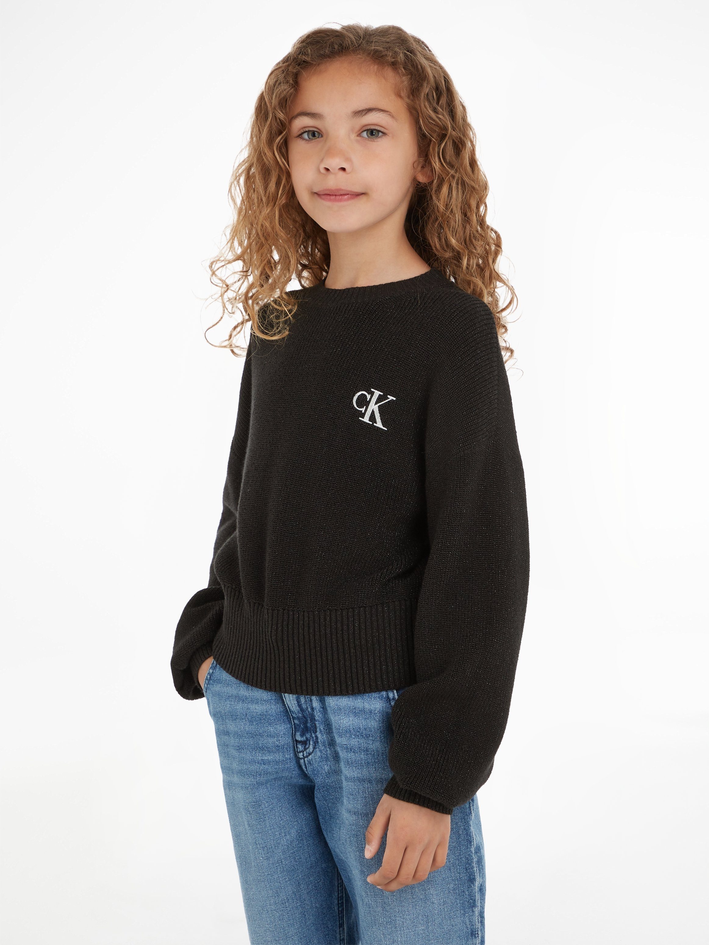 Rundhalspullover FESTIVE LUREX SWEATER